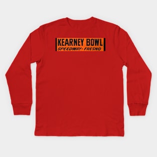 Kearney Bowl Speedway Kids Long Sleeve T-Shirt